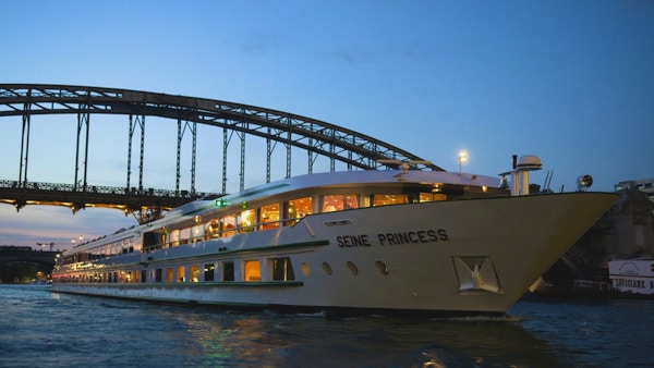 Utsikt över fartyget MS Seine Princess