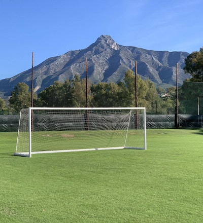 Dama de Noche, four full sized FIFA approved natural grass pitches