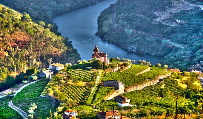 Landskap i Douro Valley, Portugal