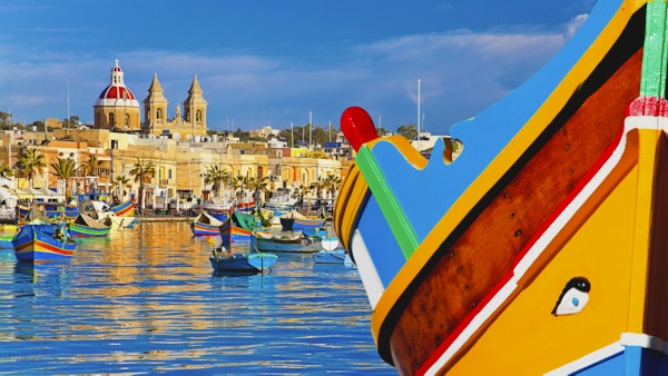 Marsaxlokk fiskeby, Malta
