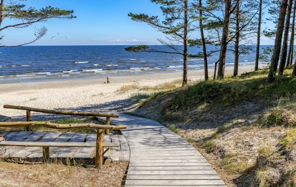 Jurmala är en berömd internationell baltisk semesterort i Lettland