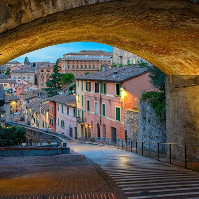 Portal i Perugia, Umbrias hovedstad.