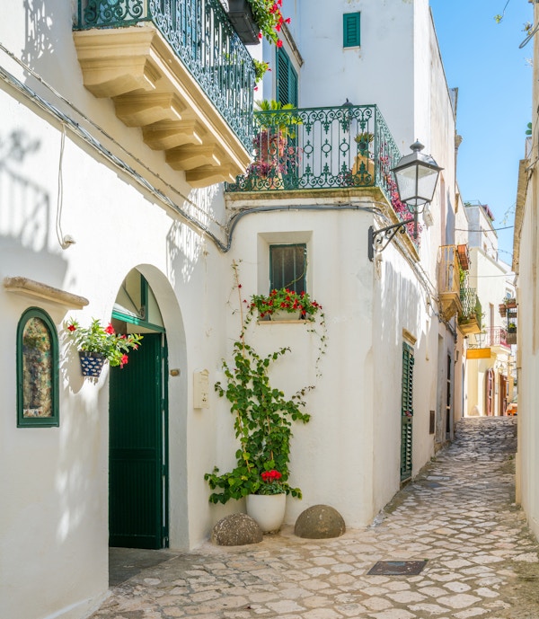 Otranto, provinsen Lecce på Salento-halvön, Puglia, Italien.