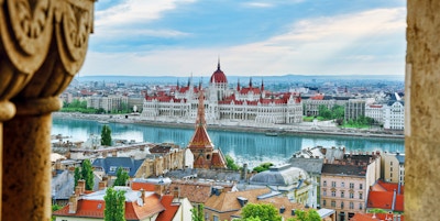 Parlamentbygningen i Budapest