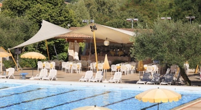 Bar, utomhuspool, Poiano Resort, Garda, Italien
