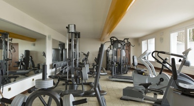 Gym på Poiano Resort, Garda, Italien