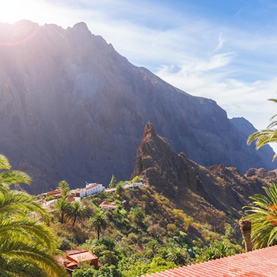 Masca by, den mest besökta turistattraktionen på Tenerife, Spanien