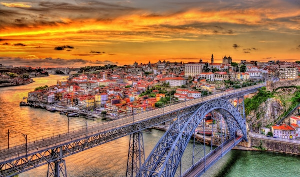 Stålbron i Porto